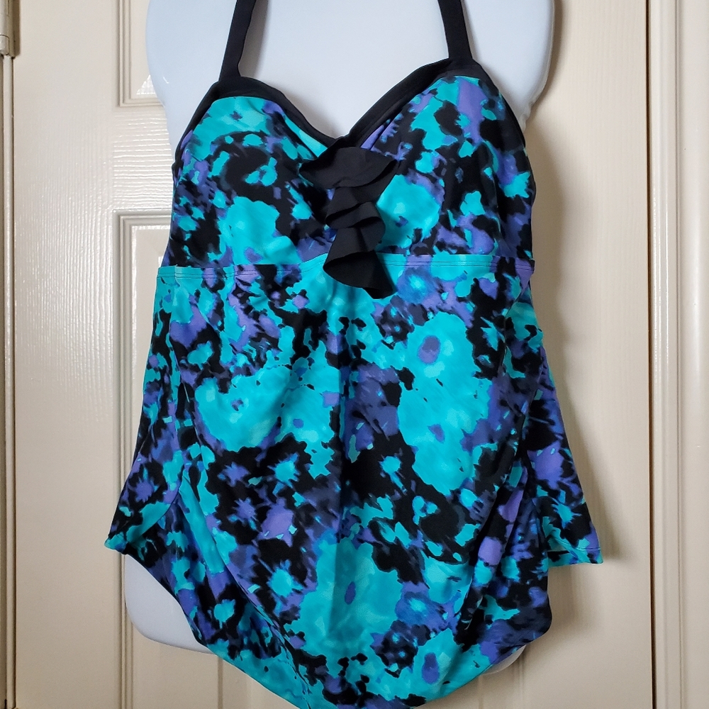 Pure Energy Swim Halter top